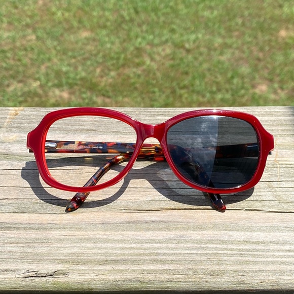 Kirkland Signature Red Tortoise sunglasses frames KS Apex #220062 - Picture 5 of 8